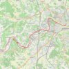 Itinéraire Angoulème / Châteauneuf-sur-Charente, distance, dénivelé, altitude, carte, profil, trace GPS