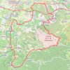 Itinéraire 🚴 Trace ,boucle du Carsac, de la Cité de Carcassonne, distance, dénivelé, altitude, carte, profil, trace GPS