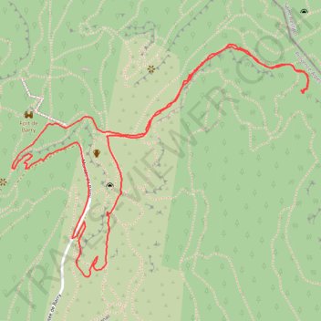 Itinéraire Barry, distance, dénivelé, altitude, carte, profil, trace GPS