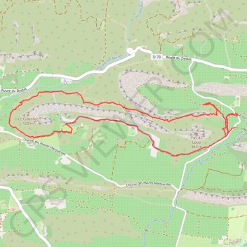 Itinéraire Rando plan du loup, distance, dénivelé, altitude, carte, profil, trace GPS