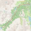 Itinéraire 2018-03-24_18-00-02, distance, dénivelé, altitude, carte, profil, trace GPS