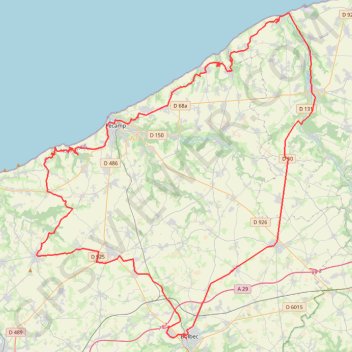 Itinéraire la bolbécaise 120 kms 2024-17054960, distance, dénivelé, altitude, carte, profil, trace GPS