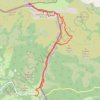 Itinéraire La Rhune depuis le col de Lizuniaga, distance, dénivelé, altitude, carte, profil, trace GPS