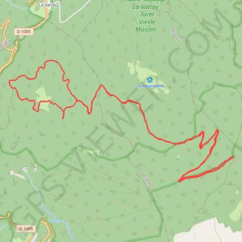 Itinéraire Vesancy, distance, dénivelé, altitude, carte, profil, trace GPS