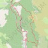 Itinéraire Le pas de l'Escalette depuis Pégairolles, distance, dénivelé, altitude, carte, profil, trace GPS