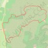 Itinéraire La Garrigue des Monges, distance, dénivelé, altitude, carte, profil, trace GPS