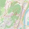 Itinéraire La Madone aux lapins et Château de Joviac au Teil, distance, dénivelé, altitude, carte, profil, trace GPS