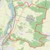 Itinéraire L'Essonne de la Ferté-Alais par les bois de Baulne, distance, dénivelé, altitude, carte, profil, trace GPS