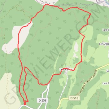 Itinéraire [Itinéraire] Le Belvédère de Révoulat, distance, dénivelé, altitude, carte, profil, trace GPS