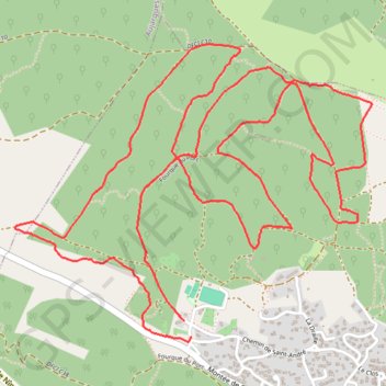 Itinéraire CAP_3C_CONGENIES_2020, distance, dénivelé, altitude, carte, profil, trace GPS