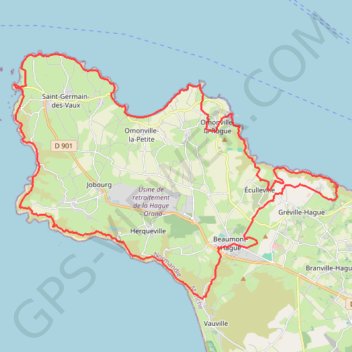 Itinéraire La Demi-Barjo, distance, dénivelé, altitude, carte, profil, trace GPS