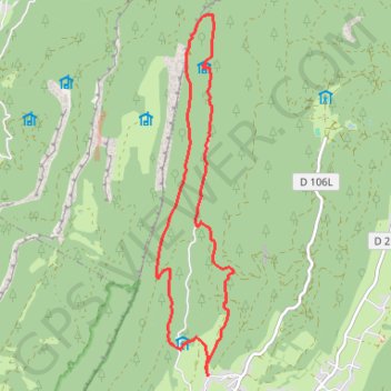 Itinéraire Vallon de Nave, distance, dénivelé, altitude, carte, profil, trace GPS
