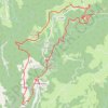 Itinéraire 2022-03-08 17:06:41, distance, dénivelé, altitude, carte, profil, trace GPS