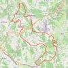 Itinéraire suuntoapp-Hiking-2022-08-21T05-36-21Z, distance, dénivelé, altitude, carte, profil, trace GPS