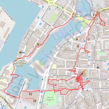 Itinéraire Dunkerque, distance, dénivelé, altitude, carte, profil, trace GPS