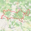 Itinéraire Fouquebrune 35 kms, distance, dénivelé, altitude, carte, profil, trace GPS