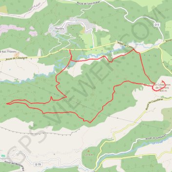 Itinéraire Château du Castellaras de Thorenc, distance, dénivelé, altitude, carte, profil, trace GPS