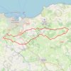 Itinéraire 2 - Vélo 2024 - 62.3 km, distance, dénivelé, altitude, carte, profil, trace GPS