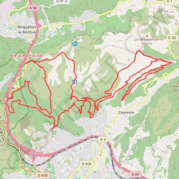 Itinéraire Les Vallons du Pas D'oullier, distance, dénivelé, altitude, carte, profil, trace GPS