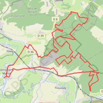 Itinéraire Raid des 7 ponts, distance, dénivelé, altitude, carte, profil, trace GPS