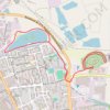 Itinéraire Woippy, Fort-Gambetta et Plan-d'eau, distance, dénivelé, altitude, carte, profil, trace GPS