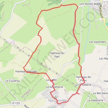 Itinéraire Parcours 7 km, distance, dénivelé, altitude, carte, profil, trace GPS
