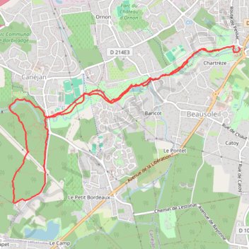 Itinéraire 20210926_160514.gpx, distance, dénivelé, altitude, carte, profil, trace GPS