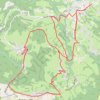 Itinéraire Theys VTT, distance, dénivelé, altitude, carte, profil, trace GPS