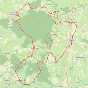 Itinéraire VETIFLETTE 2022 55KM, distance, dénivelé, altitude, carte, profil, trace GPS