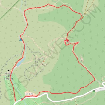 Itinéraire La Chapelle des Auzils, distance, dénivelé, altitude, carte, profil, trace GPS