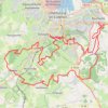 Itinéraire Relais des 4 Châteaux - Tourlaville, distance, dénivelé, altitude, carte, profil, trace GPS