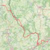 Itinéraire Clervaux naar Trier (Track), distance, dénivelé, altitude, carte, profil, trace GPS