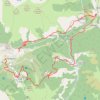 Itinéraire Capoulet et Junac, distance, dénivelé, altitude, carte, profil, trace GPS