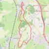 Itinéraire Pougues-les-Eaux - Mont Givre, distance, dénivelé, altitude, carte, profil, trace GPS