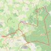 Itinéraire Au fil des chemins d'Ecouves - Carrouges, distance, dénivelé, altitude, carte, profil, trace GPS