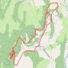 Itinéraire La Quinquenouille - Dramelay, distance, dénivelé, altitude, carte, profil, trace GPS