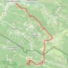 Itinéraire Chemin de la Sainte Baume 10ème tronçon de Buis Les Baronnies au pieds du Ventoux, distance, dénivelé, altitude, carte, profil, trace GPS