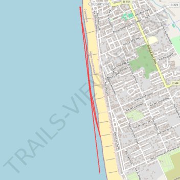 Itinéraire 3 km, distance, dénivelé, altitude, carte, profil, trace GPS