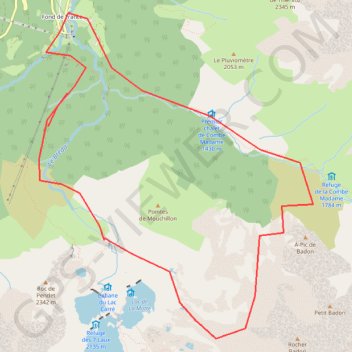 Itinéraire Mouchillon, distance, dénivelé, altitude, carte, profil, trace GPS