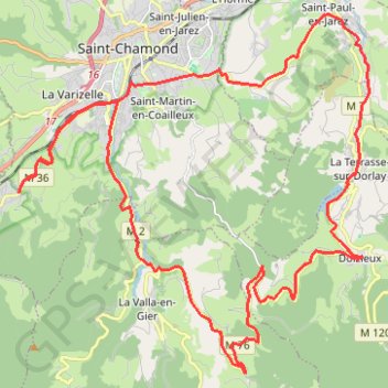 Itinéraire Crochecol P1, distance, dénivelé, altitude, carte, profil, trace GPS