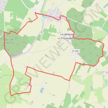 Itinéraire Les Layons de Cernusson, distance, dénivelé, altitude, carte, profil, trace GPS