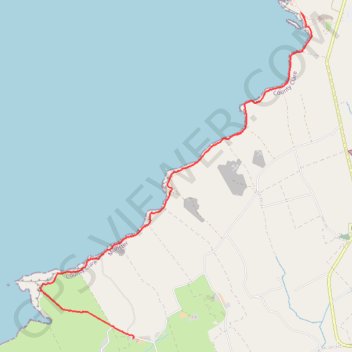 Itinéraire 320-107, distance, dénivelé, altitude, carte, profil, trace GPS