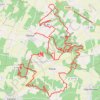 Itinéraire Mareuil vtt, distance, dénivelé, altitude, carte, profil, trace GPS