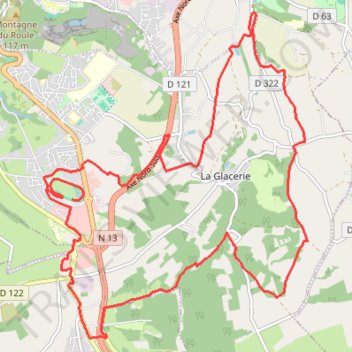 Itinéraire 5 - R4C 2025 - VTT19km, distance, dénivelé, altitude, carte, profil, trace GPS