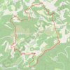 Itinéraire Buoux - Rocher des Druides, distance, dénivelé, altitude, carte, profil, trace GPS