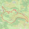 Itinéraire Hautacam et lac d'Isaby, distance, dénivelé, altitude, carte, profil, trace GPS