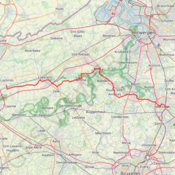 Itinéraire 4.1 Rev KOTK 2020, distance, dénivelé, altitude, carte, profil, trace GPS