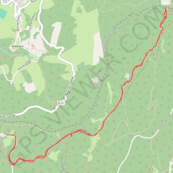 Itinéraire Pas du Follet, distance, dénivelé, altitude, carte, profil, trace GPS