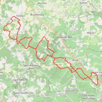 Itinéraire ONmove-500-HRM---01-07-2021, distance, dénivelé, altitude, carte, profil, trace GPS