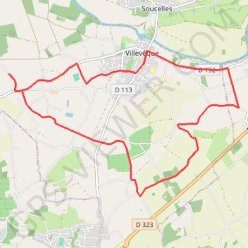 Itinéraire Parcours 07/12/02021, distance, dénivelé, altitude, carte, profil, trace GPS